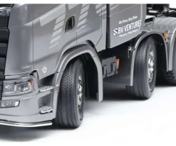 Tamiya 56376Scania 770S 8x4/4 Truck 1:14 Gun Metall Lackierung