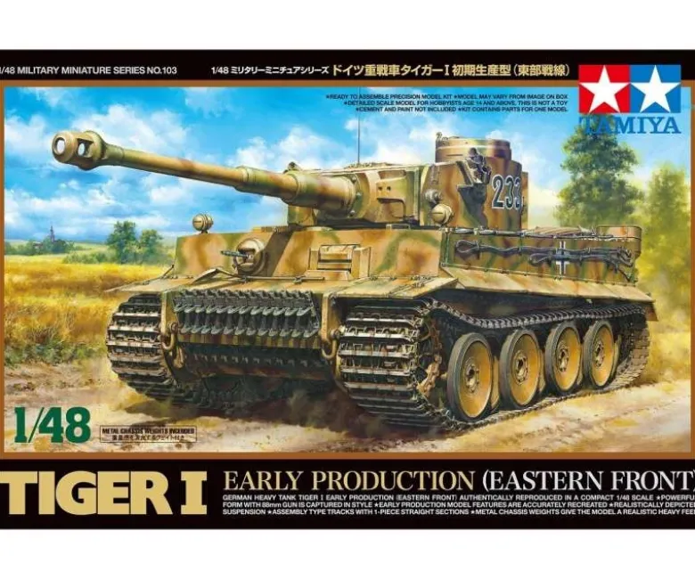 Tamiya 32603SdKfz. 181 Tiger I Ostfront Frühe Produktion, Bausatz, 1:48