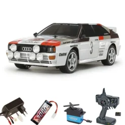 Tamiya 58667SETAudi Quattro A2 1/10 Onroad 4WD TT-02 Bausatz Komplettset