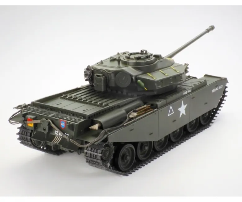 Tamiya 56045SETBrit. Centurion Mk.III Full-Option Panzer 1:16 Bausatz Set mit Carbon-Look Steuerung