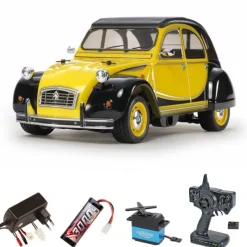Tamiya 58655SETCitroen 2CV Charleston 1/10 Bausatz M-05 2,4Ghz Komplettset