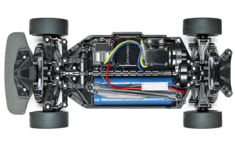Tamiya 58739SETHonda NSX 1998 Racing TT-02 4WD 1:10 Bausatz Komplettset