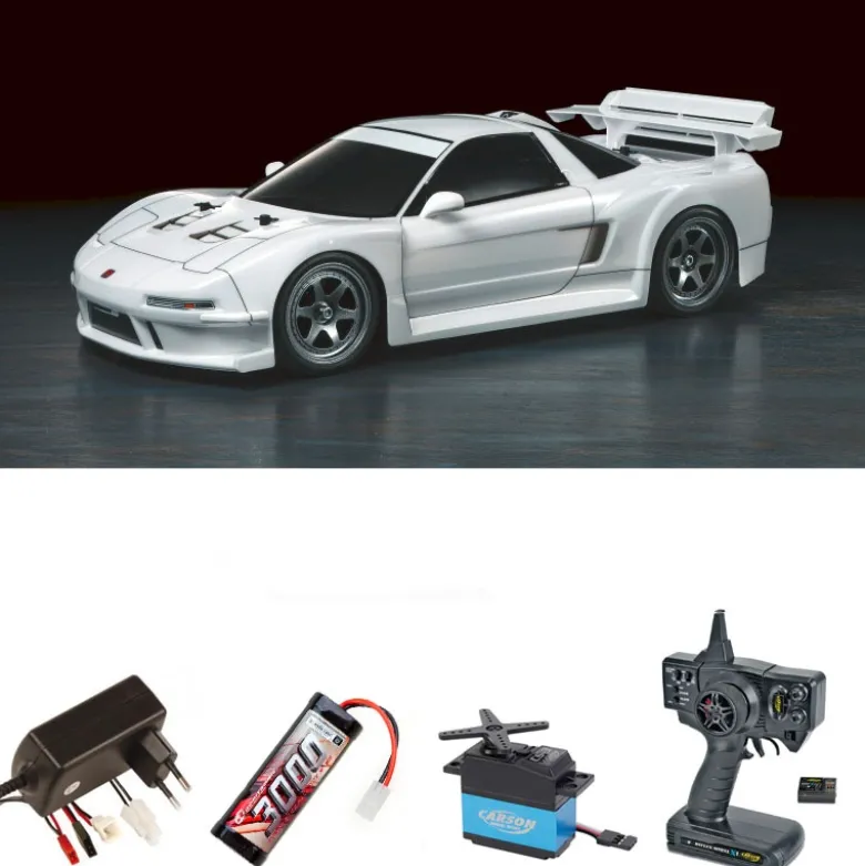 Tamiya 58739SETHonda NSX 1998 Racing TT-02 4WD 1:10 Bausatz Komplettset