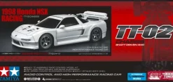 Tamiya 58739SETHonda NSX 1998 Racing TT-02 4WD 1:10 Bausatz Komplettset