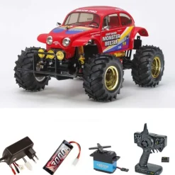 Tamiya 58618SETMonster Beetle 2015 1:10 Monstertruck WA Komplettset