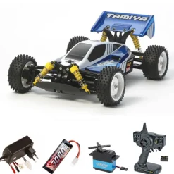 Tamiya 58568SETNeo Scorcher TT-02B 4WD Buggy Kit Komplettset