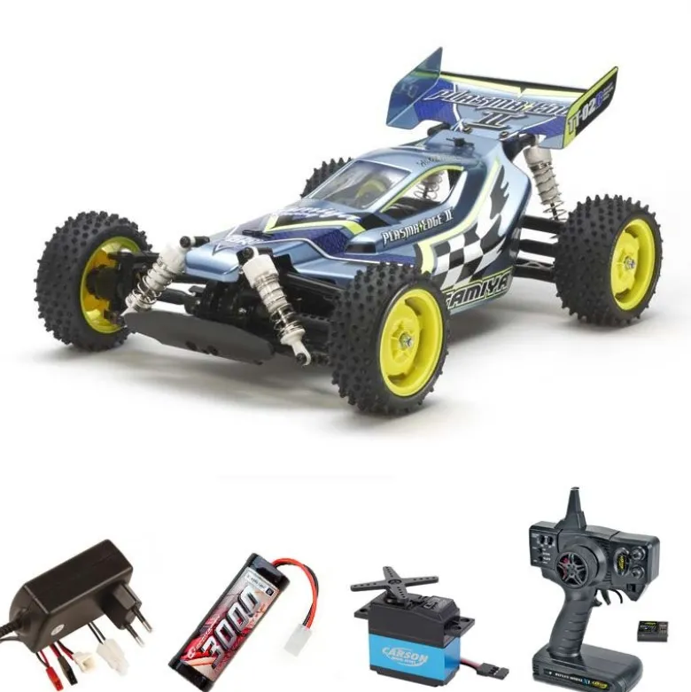 Tamiya 58630SET1:10 RC Plasma Edge II (TT-02B) Komplettset