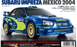 Tamiya 47372SETSubaru Impreza WRX 2004 1/10 4WD TT-01E 2,4GHz Komplettset
