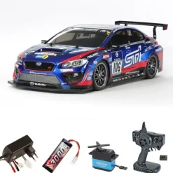 Tamiya 58645SETSubaru WRX STI 24h Nürburgring 1/10 4WD TT-02 Komplettset