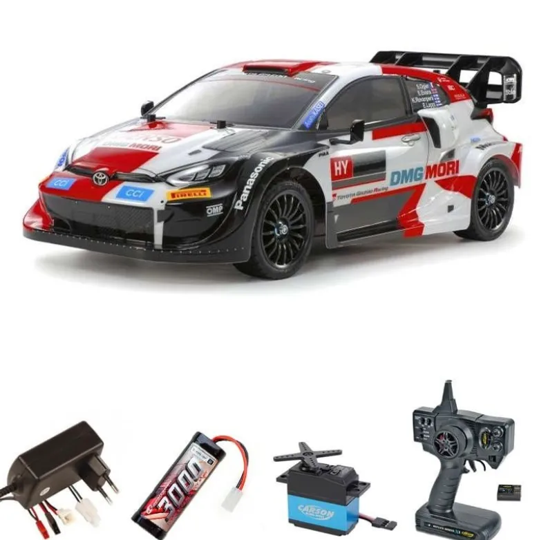 Tamiya 58716SETToyota Yaris Rally 1 Hybrid TT-02 1:10 4WD Kit Komplettset