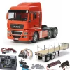Tamiya 56325SETTRMAN TGX 26.540 6x4 XLX komplett inkl. Flachbett, LED, Lager