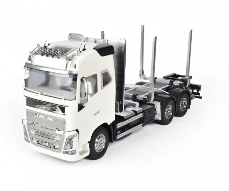 Tamiya 56360SETVolvo FH16 Globetrotter 750 6x4 Timber Truck Komplettset mit Carbon-Look Steuerung