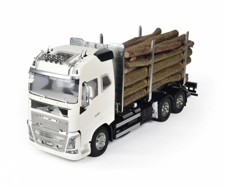 Tamiya 56360SETVolvo FH16 Globetrotter 750 6x4 Timber Truck Komplettset mit Carbon-Look Steuerung