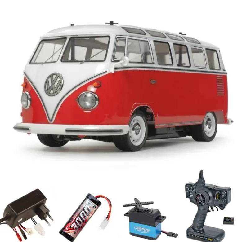 Tamiya 58668SETVW Bus T1 (Type 2) 2WD 1/10 M-06 Bausatz Komplettset