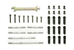 Tamiya 53828Spurstangen Set einstellbar ( Spur+Sturz ) DT-02 Super Fighter Holiday Buggy etc.