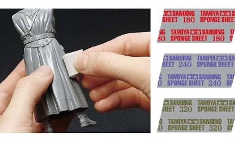Tamiya 87163Tamiya Schleifschwamm 320er Körnung