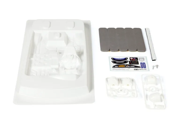 Tamiya 542981:10 Tourenwagen Cockpit Set Linkslenker
