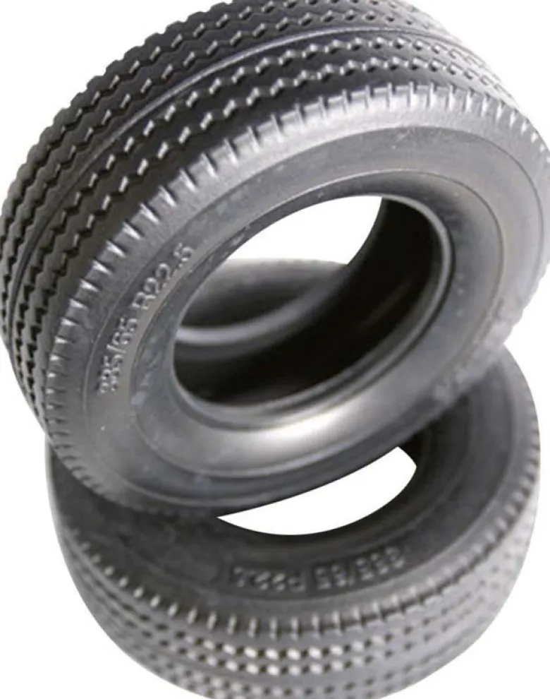Tamiya 565281:14 Truckreifen (2) hart / 30mm