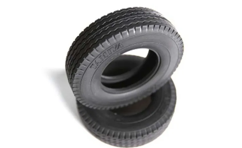 Tamiya 565271:14 Truckreifen (2) hart / 22mm