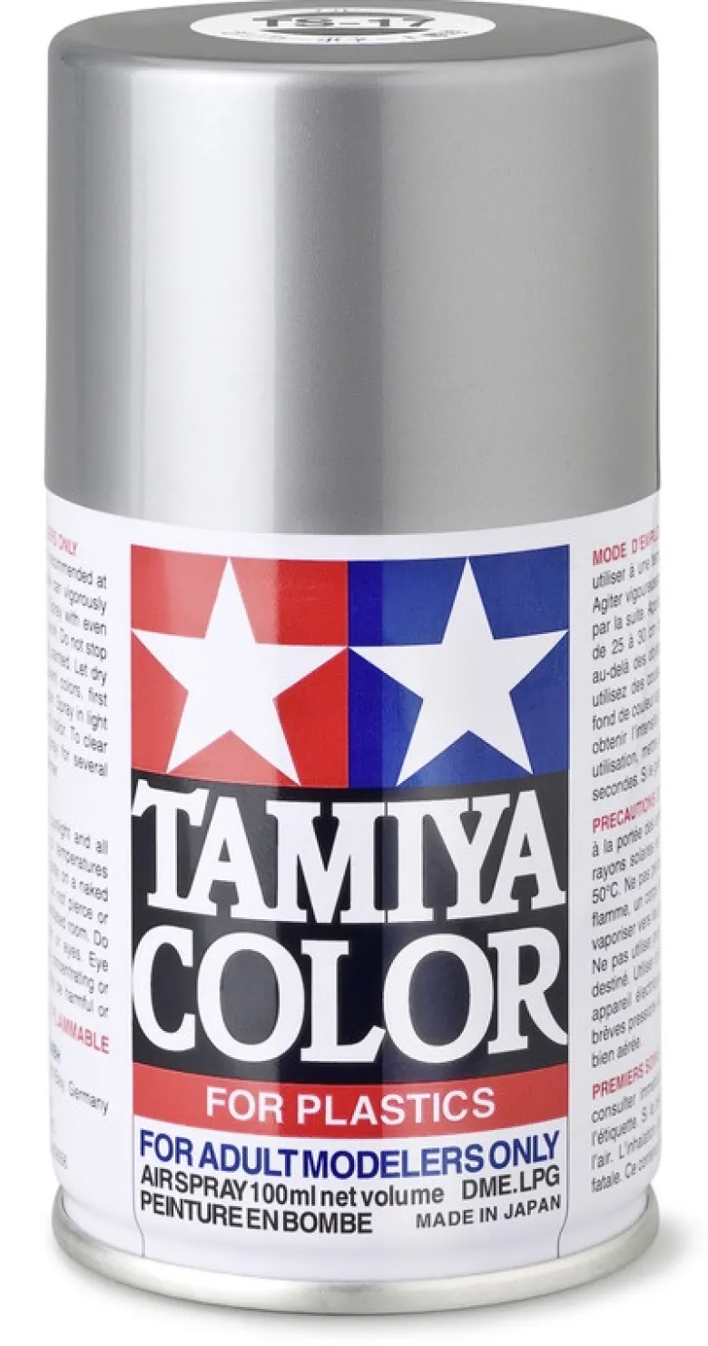 Tamiya 85017TS-17 Aluminium Silber glänzend 100ml