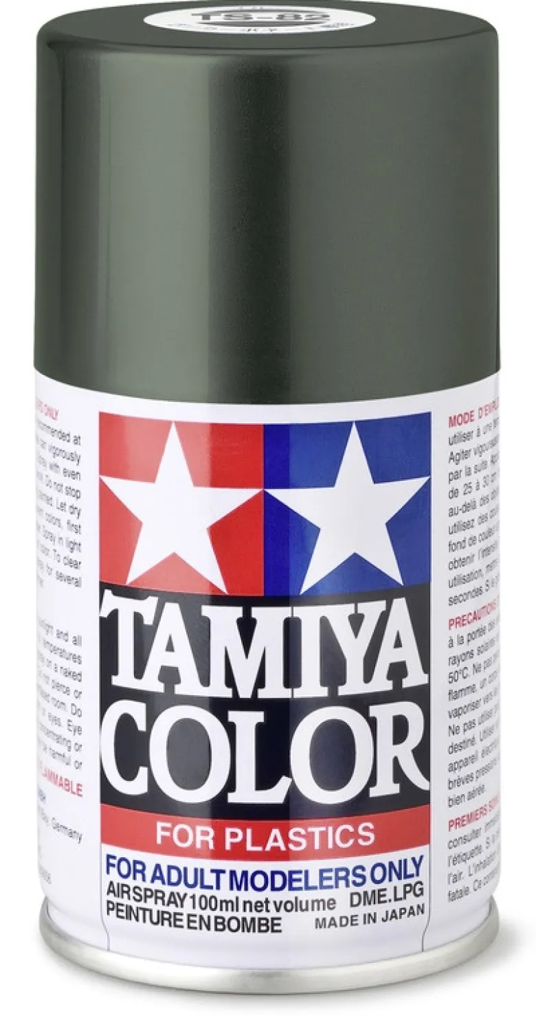 Tamiya 85082TS-82 Gummi-Schwarz matt 100ml