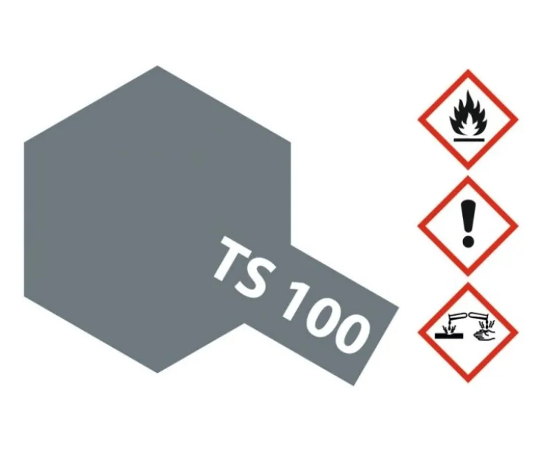 Tamiya 85100TS-100 Gunmetall Hell seidenmatt 100ml