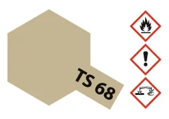 Tamiya 85068TS-68 Holzdeck Hellbraun matt 100ml