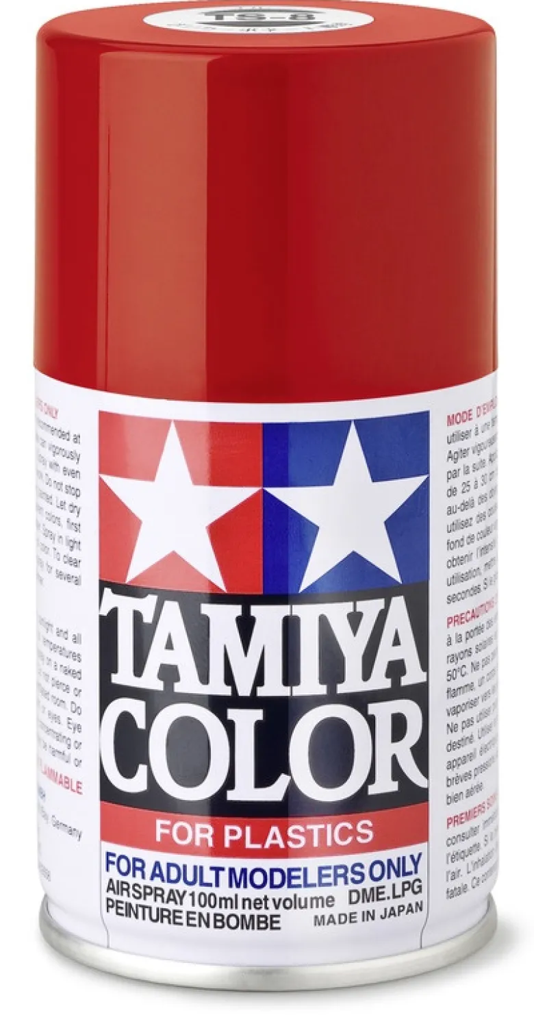 Tamiya 85008TS-8 Italienisch Rot glänzend 100ml