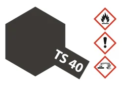 Tamiya 85040TS-40 Metallic Schwarz glänzend 100ml