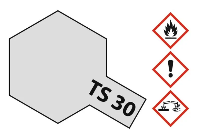 Tamiya 85030TS-30 Metallic Silber glänzend 100ml