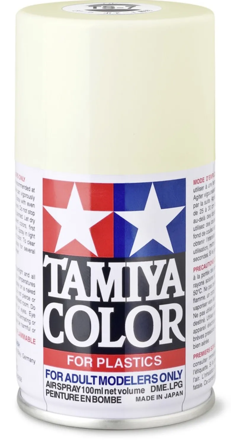 Tamiya 85007TS-7 Racing-Weiss glänzend 100ml