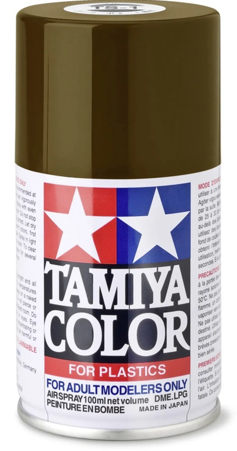 Tamiya 85001TS-1 Rot-Braun matt 100ml