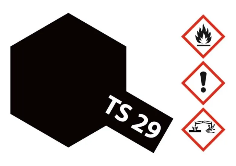 Tamiya 85029TS-29 Schwarz seidenmatt 100ml