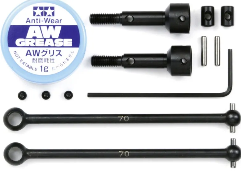 Tamiya 53791Tuning Kardangelenk 2 Stück DF-02 DF-03 TT-02B