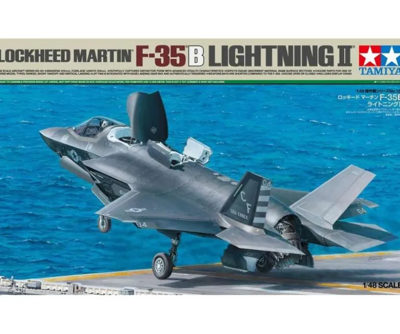 Tamiya 61125US F-35B Lightning II, Plastikbausatz, 1:48