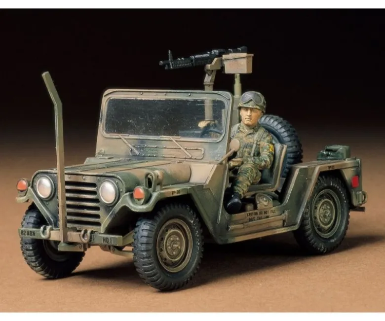 Tamiya 35123US M151A2 Ford MUTT Geländewagen (1) Plastikbausatz 1:35