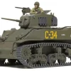 Tamiya 32606US M5A1 Stuart Light Tank (1), Plastikbausatz, 1:48