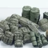 Tamiya 35266US-MILITÄR-ZUBEHÖR MODERN 1:35