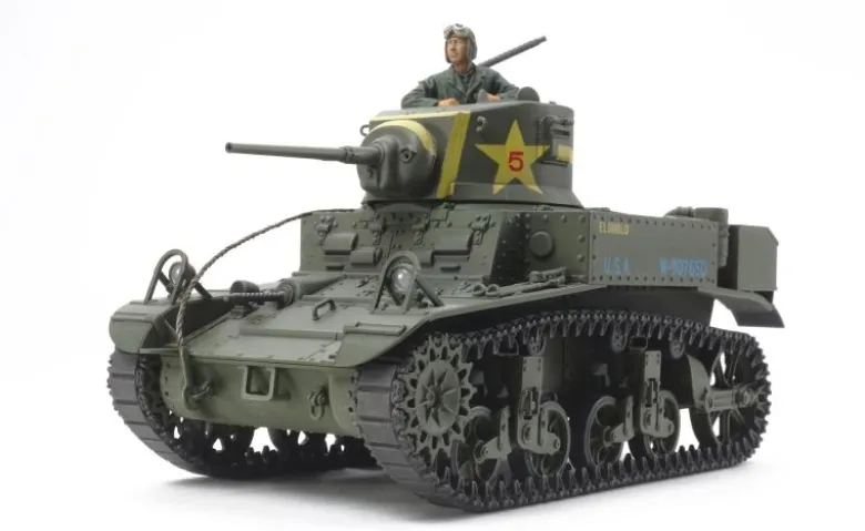 Tamiya 35360US M3 Stuart Späte Produktion 1:35 Bausatz