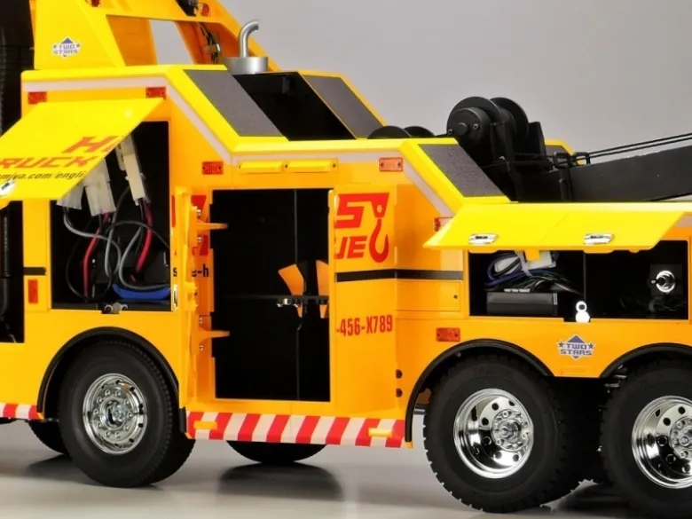Tamiya 56362Volvo FH16 Globetrotter 750 8x4 Abschleppwagen 1/14 Truck