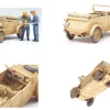 Tamiya 32501WWII Deutscher Kübelwagen Typ 82 Pkw.K1, Bausatz, 1:48