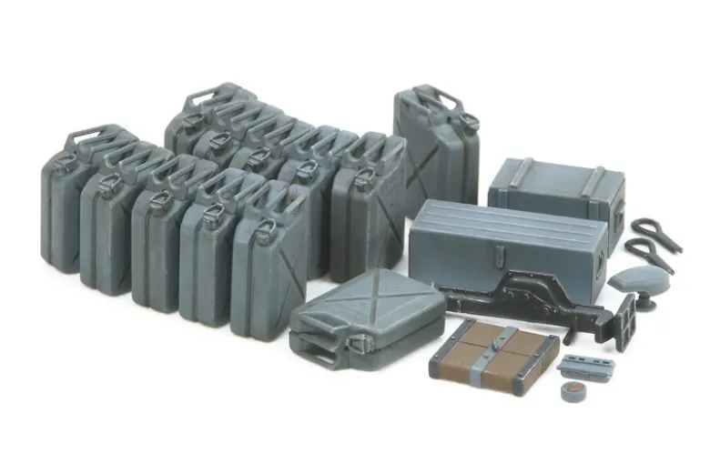 Tamiya 35315WWII Deutsches Kanister Set 1:35 Bausatz (12)