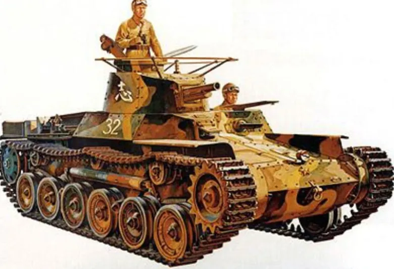 Tamiya 35075WWII Japanese Tank Type97 Chi-Ha Panzer Bausatz 1/35