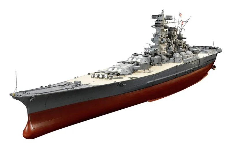 Tamiya 780251:350 WWII Japanisches Kampfschiff Yamato