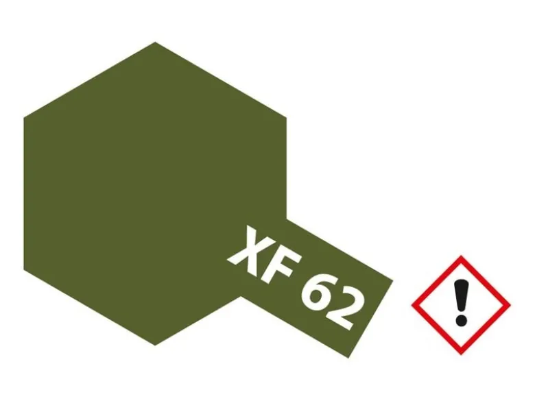 Tamiya 81362XF-62 Braunoliv (Olive Drab) matt 23ml Acrylfarbe