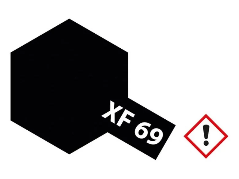 Tamiya 81369XF-69 NATO Schwarz matt 23ml Acrylfarbe