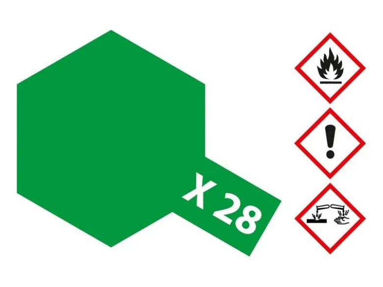 Tamiya 81028X-28 Parkgrün glänzend 23ml Acrylfarbe