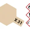 Tamiya 81031X-31 Titanium Gold glänzend 23ml Acrylfarbe