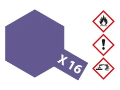 Tamiya 81016X-16 Violett glänzend 23ml Acrylfarbe