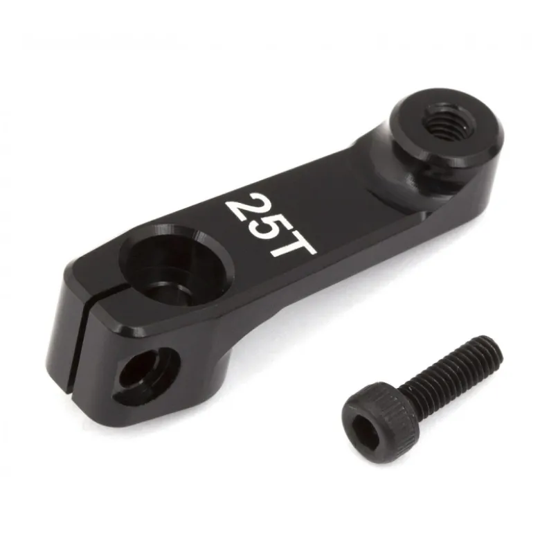 Team Associated 1368FT Aluminium Servo Horn 25T zum Klemmen, 20mm lang